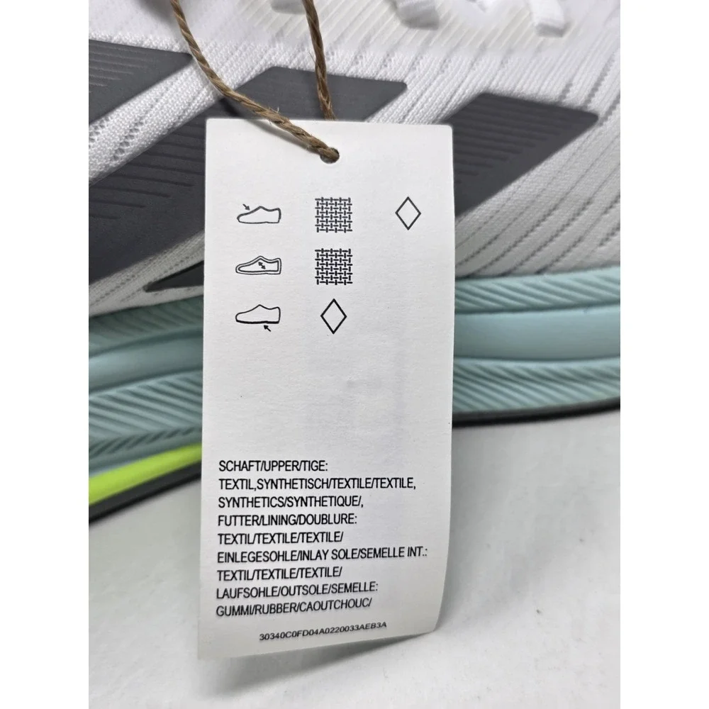 adidas Supernova Ease Size 11 Mens White Sneakers Athletic Shoes JQ2511 New